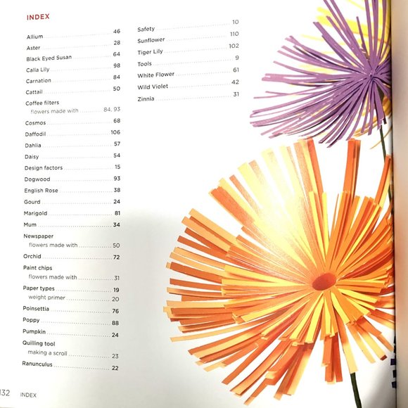 Paper Blooms: 25 Extraordinary Flowers to Make Book - Picture 4 of 6